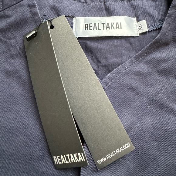 Realtakai Navy Long Sleeve Shirt NWT - Picture 4 of 4
